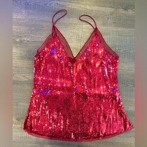 Free People Sequin Cami NWT